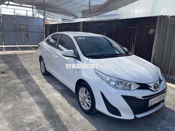 Toyota Vios 2019 Số sàn Trắng ít chạy