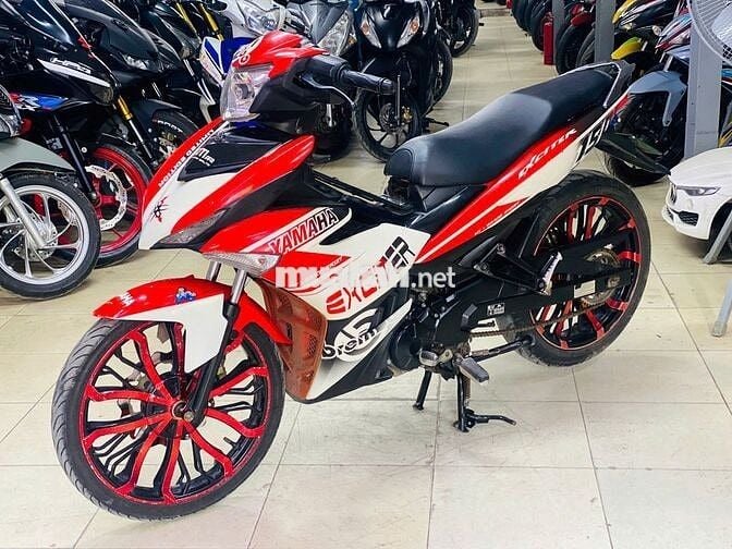 XE MÁY THỊNH PHÁT - EXCITER 150 TRẮNG ĐỎ ĐỘ ĐẸP