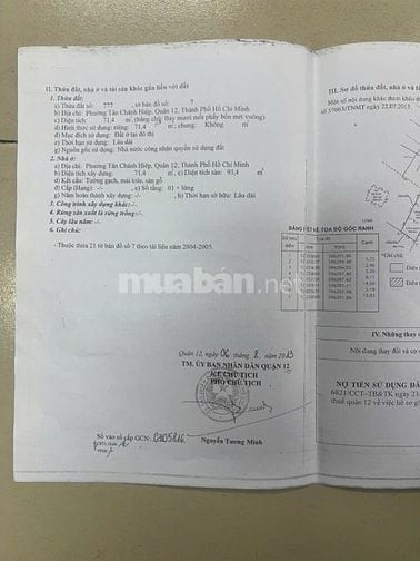 🌈 NHÀ MT DIỆN TÍCH LỚN NGUYỄN THỊ BÚP, PTCH, QUẬN 12