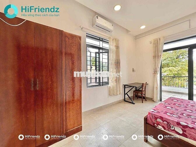 Căn Hộ 1PN Full Nội Thất Ban Công Gần Go Dĩ An, Cầu vượt Linh Xuân