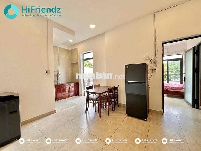 Căn Hộ 1PN Full Nội Thất Ban Công Gần Go Dĩ An, Cầu vượt Linh Xuân