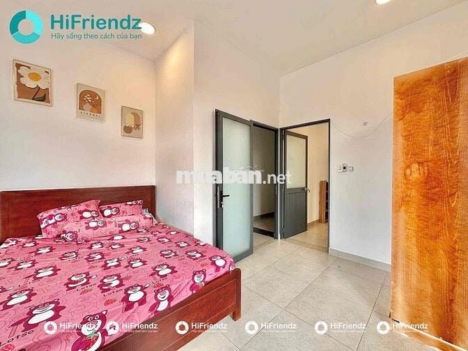 Căn Hộ 1PN Full Nội Thất Ban Công Gần Go Dĩ An, Cầu vượt Linh Xuân