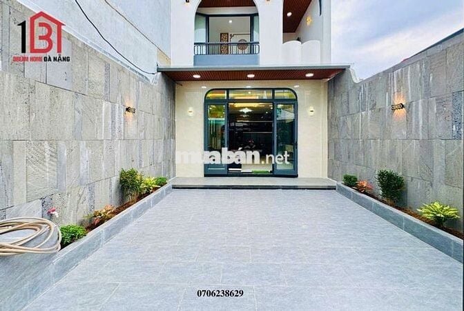 🔴🆘 Nhà Đẹp Hòa Minh 🆘 2 tầng mới đẹp mặt tiền đường hòa phú 19