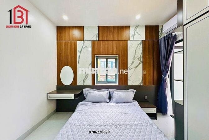 🔴🆘 Nhà Đẹp Hòa Minh 🆘 2 tầng mới đẹp mặt tiền đường hòa phú 19