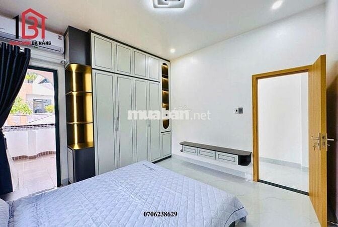 🔴🆘 Nhà Đẹp Hòa Minh 🆘 2 tầng mới đẹp mặt tiền đường hòa phú 19