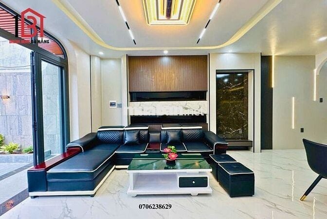 🔴🆘 Nhà Đẹp Hòa Minh 🆘 2 tầng mới đẹp mặt tiền đường hòa phú 19