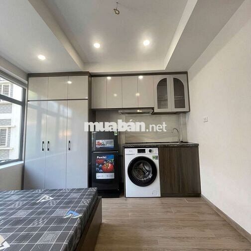 Bóc tem CCMN 25m2 Full đồ xịn sò. máy giặt riêng tại Nguyễn ngọc vũ