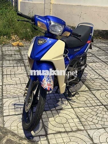 Suzuki Xipo RGV 120 2002 Xanh Trắng Full loại zin