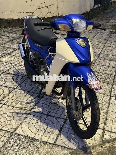 Suzuki Xipo RGV 120 2002 Xanh Trắng Full loại zin