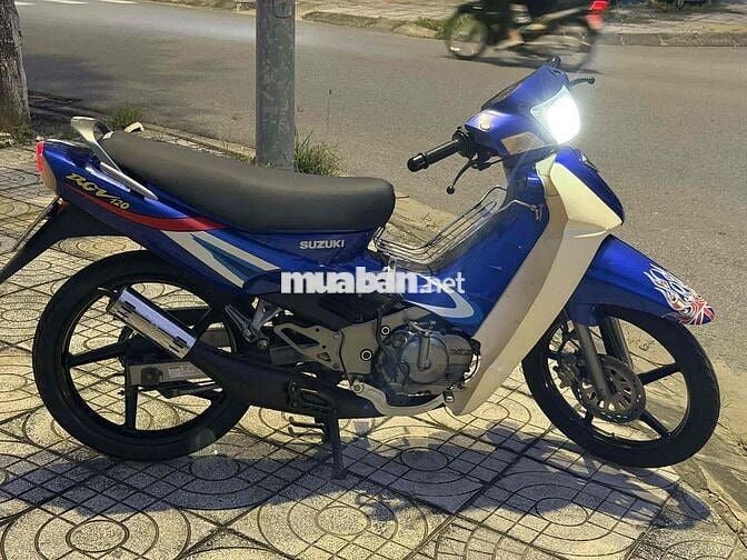 Suzuki Xipo RGV 120 2002 Xanh Trắng Full loại zin