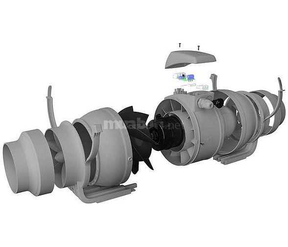   QUẠT THÔNG GIÓ ERA PRO TYPHOON 100 2SP