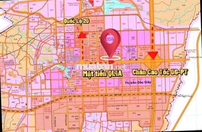 Đất nền Khu đô thị Dầu Giây - The Link City