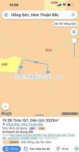 ĐẤT NỀN BÌNH THUẬN GẦN SÂN BAY PHAN THIẾT 200M THỔ CƯ, ĐƯỜNG Ô TÔ