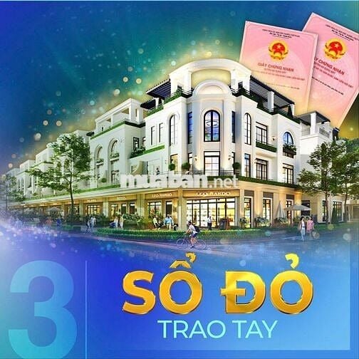 Khu đô thị kiểu mẫu bên sông, sổ đỏ sẵn sàng - hạ tầng hoàn thiện.