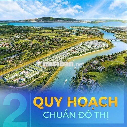 Khu đô thị kiểu mẫu bên sông, sổ đỏ sẵn sàng - hạ tầng hoàn thiện.