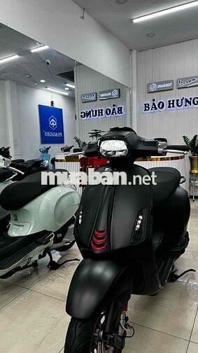 Vespa Sprint 2022 Đen Nhám chính chủ công chứng
