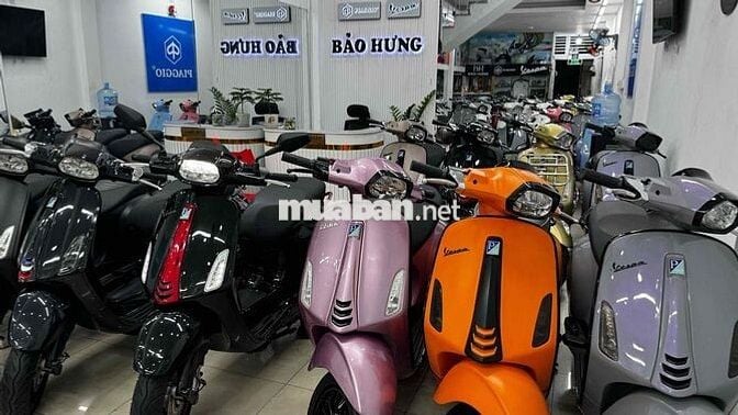 Vespa Sprint 2022 Đen Nhám chính chủ công chứng