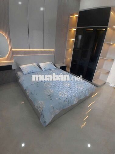 Nhà trệt 1 Lầu, đường nhựa, gần trường học, DT: 4,5x26, 4PN, 3WC