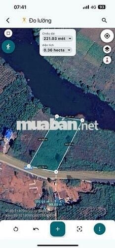 Đất mặt tiền ql 28 cách trung tâm xã đak som 1km