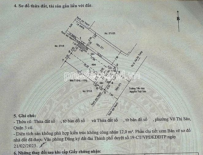 Bán đất góc 2 mặt tiền hẻm Hai Bà Trưng, Q3, 262m2 đất, sổ hồng, 90 tỷ