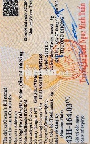 Hyundai Accent 2021 1.4 AT Đặc Biệt - 59000 km