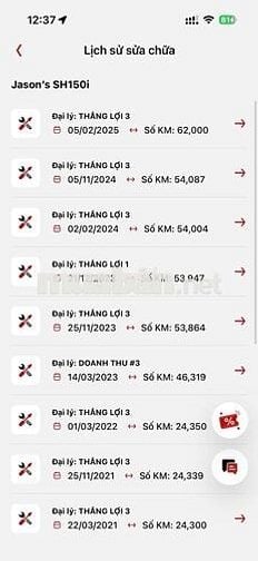 Bán xe Honda SH 150i CBS 2019 Đen Nguyên Zin