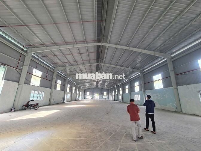 BÁN CỤM CN ĐỨC HÒA  LÔ ĐẤT 3200M² KÈM XƯỞNG 1600m²,GIÁ CỰC HẤP DẪN