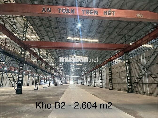 Cho Thuê Kho 13.000m² Linh Hoạt Từ 2500m² PCCC Nghiệm Thu,Cont 24/24