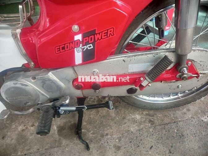 Honda Econo Power C70 Đỏ Trắng Đã sử dụng