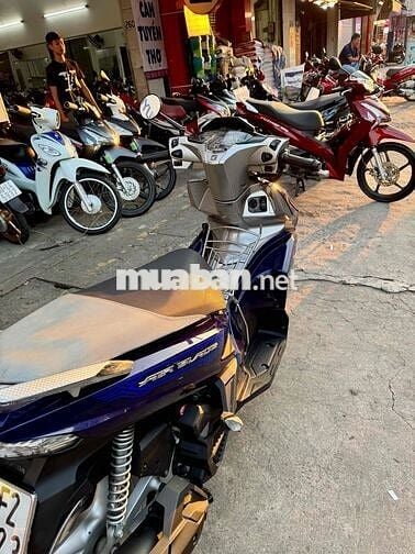 Honda Air Blade 125 2018 Xanh bạc đen