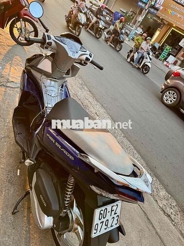 Honda Air Blade 125 2018 Xanh bạc đen