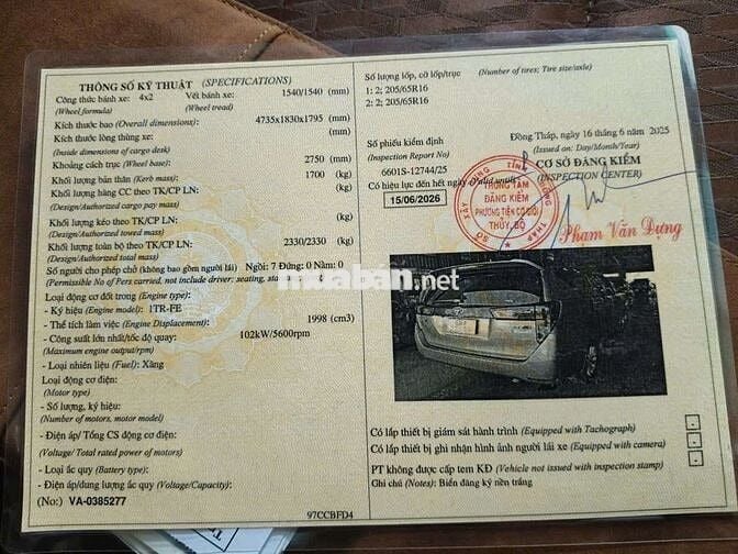 2016 2.0E - 190000 km