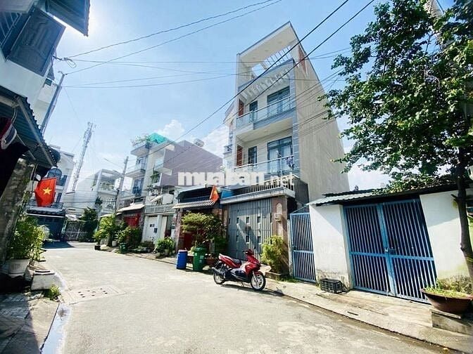 NGON! BÁN 59M2 ĐẤT, HẺM XE TẢI, KHU PHÂN LÔ DÂN TRÍ CAO, XÂY 4 TẦNG