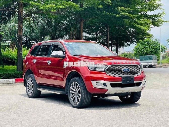 Ford Everest 2020 Titanium Đỏ 70.000 km