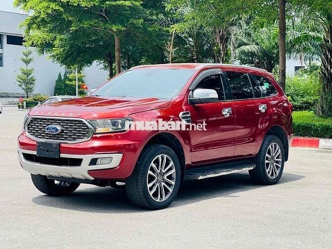 Ford Everest 2020 Titanium Đỏ 70.000 km