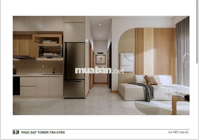 Chung Cư NOXH Phúc Đạt Tân Uyên 530tr/căn Full thuế