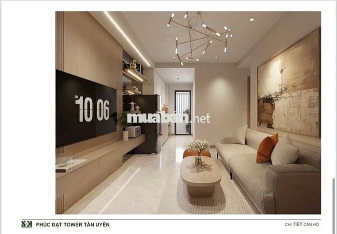 Chung Cư NOXH Phúc Đạt Tân Uyên 530tr/căn Full thuế