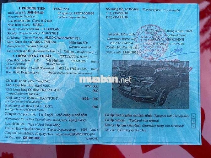 Mazda CX3 2021 Deluxe 1.5 AT 39000 km