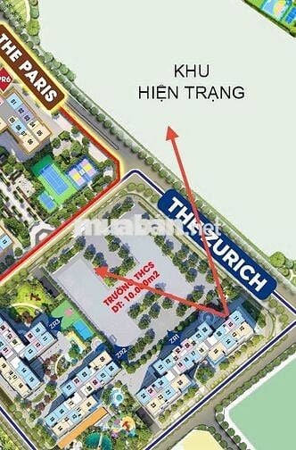 [ Bán ] căn 1PN 47.5m2 tòa Zurich 1 tại Ocean Park Gia Lâm