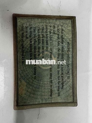 BÁN XE BIỂN ĐẸP