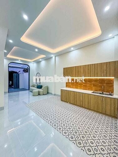 NHÀ TRỆT LẦU MỚI ĐẸP CÓ SÂN ĐẬU XE - 3 PHÒNG NGỦ - ĐƯỜNG F5 KDC 3A - A