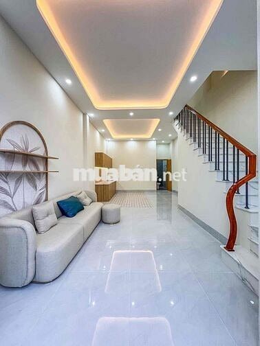 NHÀ TRỆT LẦU MỚI ĐẸP CÓ SÂN ĐẬU XE - 3 PHÒNG NGỦ - ĐƯỜNG F5 KDC 3A - A