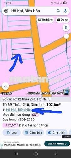 BÁN Lô Đất Full Thổ Cư Tại Xã Hố Nai 3, Huyện Trảng Bom, Tỉnh Đồng Nai