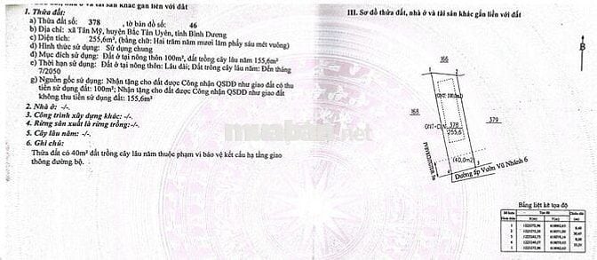 BÁN 3 THỬA ĐẤT LIỀN KỀ—40M NGANG, P. TÂN UYÊN(GẦN ĐT746&SÔNG ĐỒNG NAI)