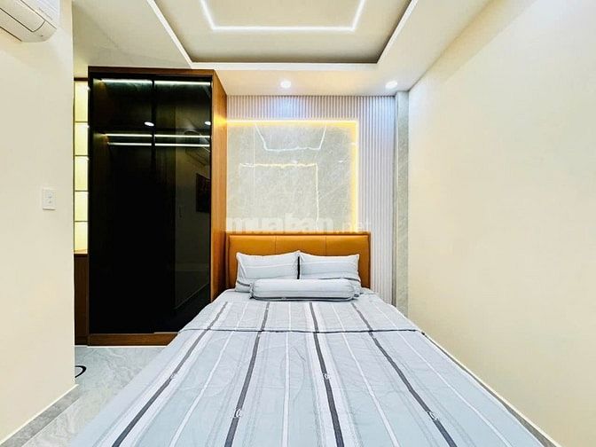 Bán nhà hẻm xe hơi 4,5m đường Phan Huy Ích,P.12, 4 x 14, giá 6.8 tỷ tl