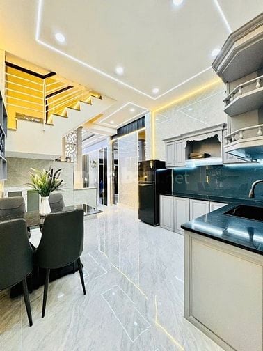 Bán nhà hẻm xe hơi 4,5m đường Phan Huy Ích,P.12, 4 x 14, giá 6.8 tỷ tl