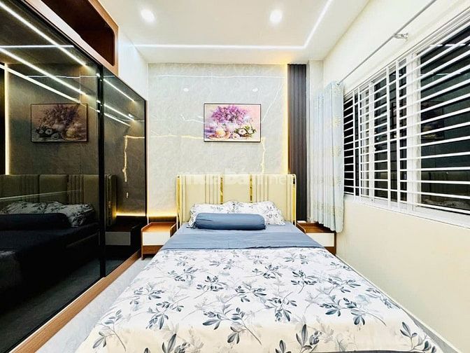 Bán nhà hẻm xe hơi 4,5m đường Phan Huy Ích,P.12, 4 x 14, giá 6.8 tỷ tl