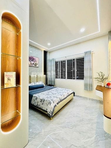 Bán nhà hẻm xe hơi 4,5m đường Phan Huy Ích,P.12, 4 x 14, giá 6.8 tỷ tl