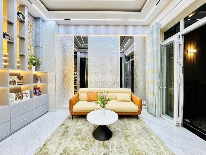 Bán nhà hẻm xe hơi 4,5m đường Phan Huy Ích,P.12, 4 x 14, giá 6.8 tỷ tl