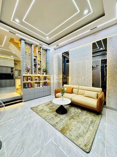 Bán nhà hẻm xe hơi 4,5m đường Phan Huy Ích,P.12, 4 x 14, giá 6.8 tỷ tl